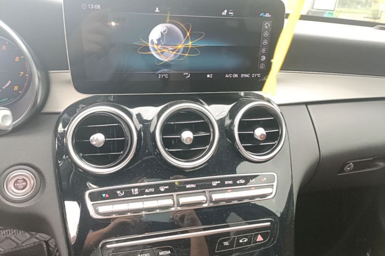 Used Mercedes-Benz C-Class 2020 C 260 Sport Edition Audio And AC Panel