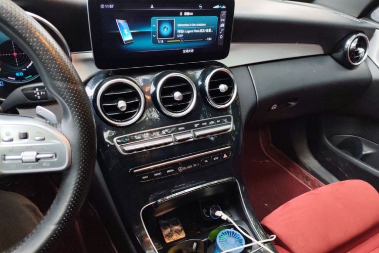 Used Mercedes-Benz C-Class 2020 Restyled C 260 Sport Edition Audio And AC Panel