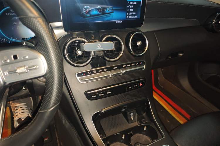 Used Mercedes-Benz C-Class 2020 C 260 L Sport Edition Audio And AC Panel