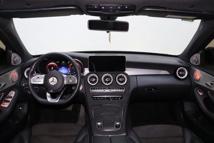 Used Mercedes-Benz C-Class 2020 C 260 Sport Edition Audio And AC Panel