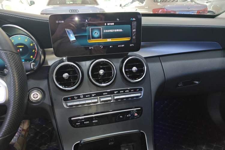 Used Mercedes-Benz C-Class 2020 Restyled C 260 L Sport Edition Audio And AC Panel