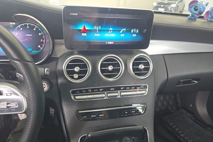 Used Mercedes-Benz C-Class 2020 C 260 Coupe Audio And AC Panel