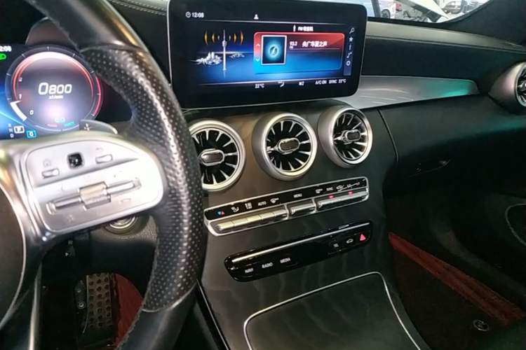 Used Mercedes-Benz C-Class 2020 C 260 Coupe Audio And AC Panel