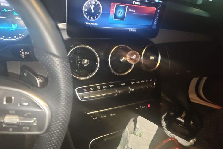 Used Mercedes-Benz C-Class 2020 Restyled C 260 Sport Edition Audio And AC Panel