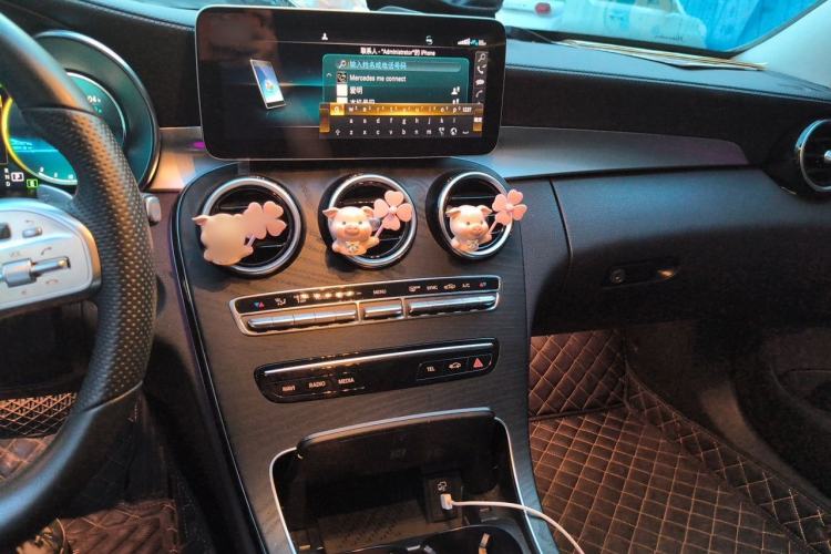 Used Mercedes-Benz C-Class 2020 Restyled C 260 L Sport Edition Audio And AC Panel