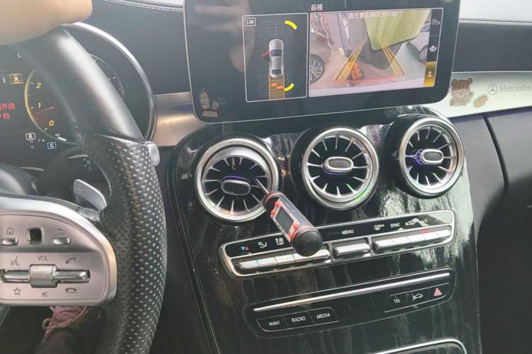 Used Mercedes-Benz C-Class 2020 Restyled C 200 L Fashion Edition Sport Version Audio And AC Panel