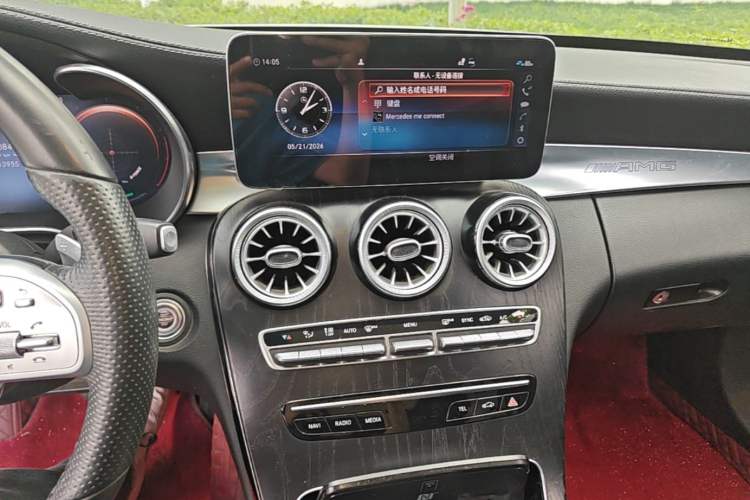 Used Mercedes-Benz C-Class 2020 Restyled C 260 L Sport Edition Audio And AC Panel