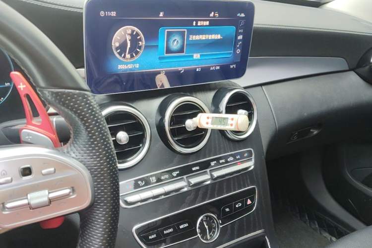Used Mercedes-Benz C-Class 2020 Restyled C 260 L Sport Edition Audio And AC Panel