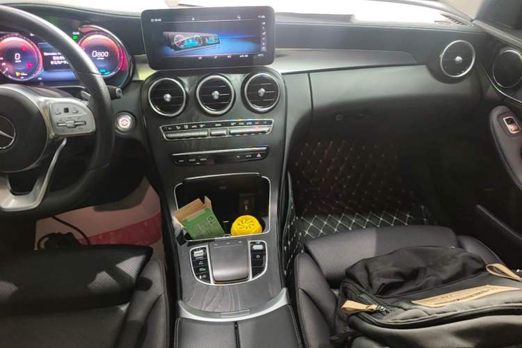 Used Mercedes-Benz C-Class 2020 Restyled C 260 L Sport Edition Audio And AC Panel