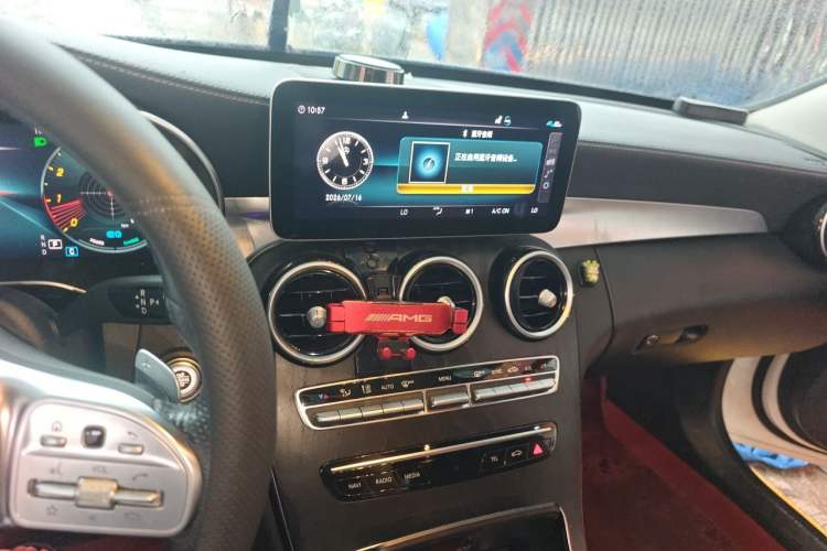 Used Mercedes-Benz C-Class 2020 Restyled C 260 L Sport Edition Audio And AC Panel