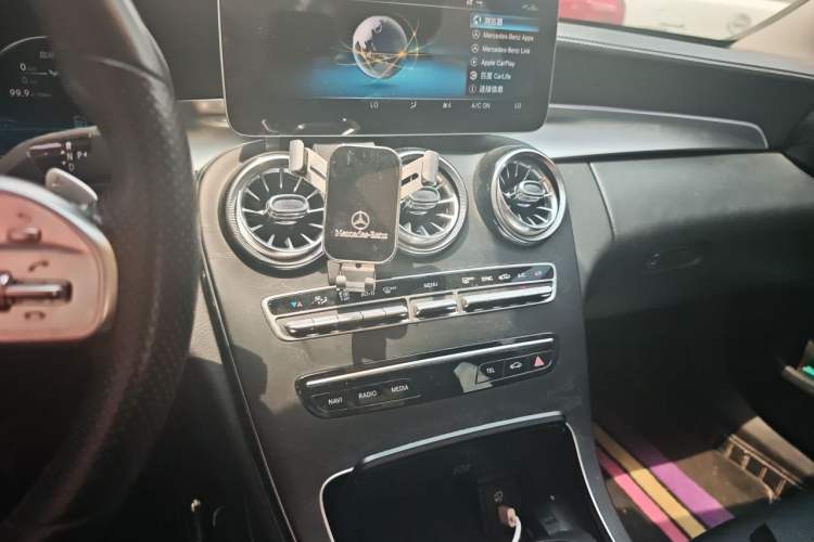 Used Mercedes-Benz C-Class 2020 C 260 L Sport Edition Audio And AC Panel
