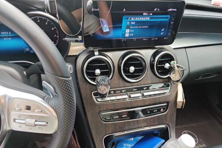 Used Mercedes-Benz C-Class 2020 C 260 L Sport Edition Audio And AC Panel