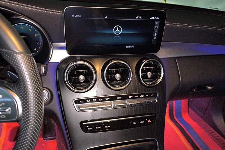Used Mercedes-Benz C-Class 2020 Restyled C 200 L Fashion Edition Sport Version Audio And AC Panel