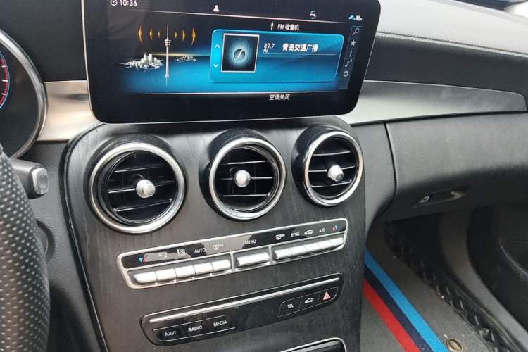 Used Mercedes-Benz C-Class 2020 Restyled C 260 L Sport Edition Audio And AC Panel