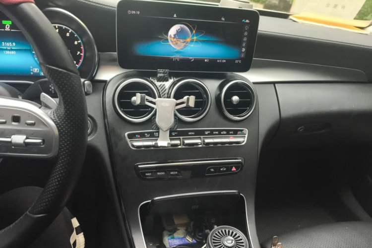 Used Mercedes-Benz C-Class 2020 C 260 L Sport Edition Audio And AC Panel