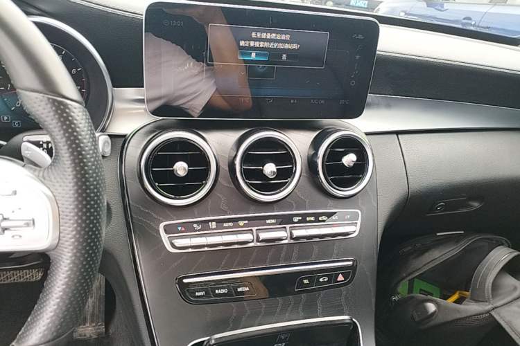 Used Mercedes-Benz C-Class 2020 C 260 L Sport Edition Audio And AC Panel