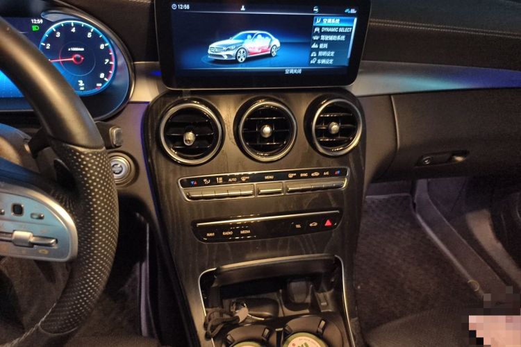 Used Mercedes-Benz C-Class 2020 Restyled C 200 L Fashion Edition Sport Version Audio And AC Panel