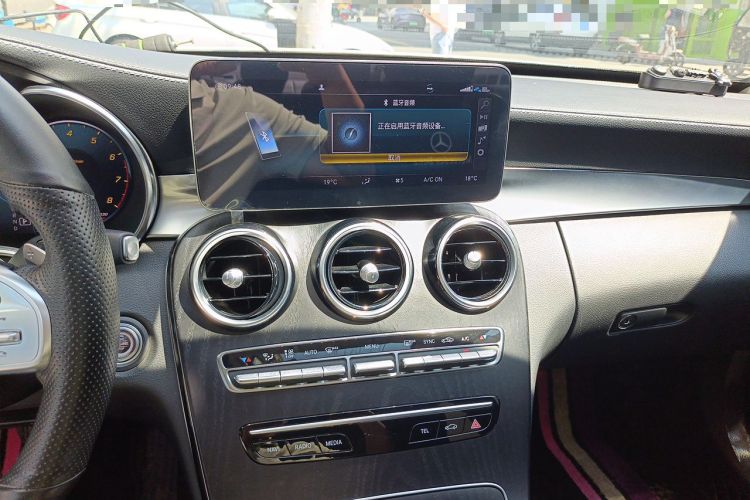 Used Mercedes-Benz C-Class 2020 C 200 L Fashion Edition Sport Version Audio And AC Panel