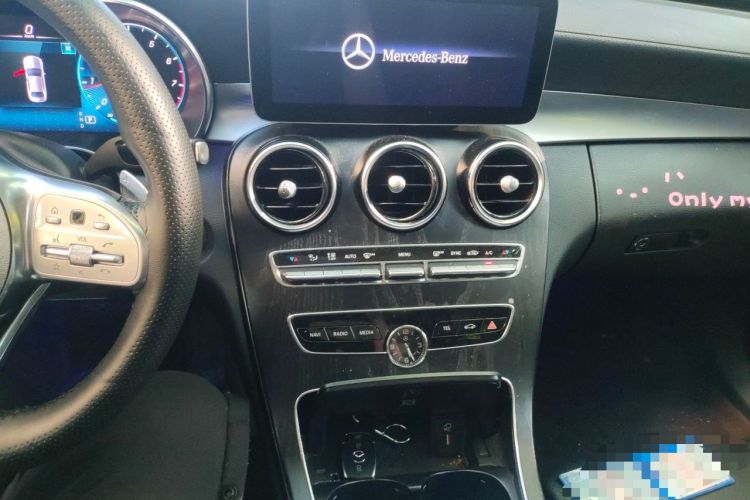 Used Mercedes-Benz C-Class 2020 C 260 L Sport Edition Audio And AC Panel