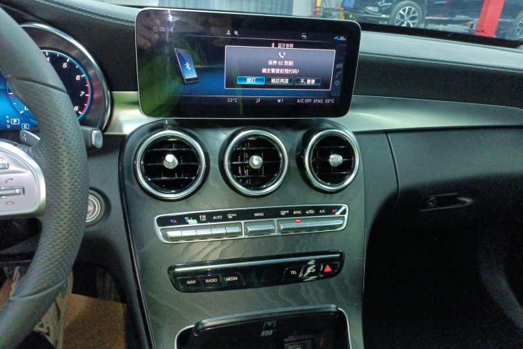Used Mercedes-Benz C-Class 2020 C 260 L Sport Edition Audio And AC Panel