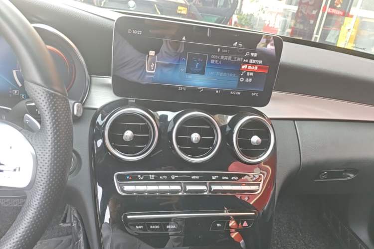 Used Mercedes-Benz C-Class 2020 Restyled C 260 Sport Edition Audio And AC Panel