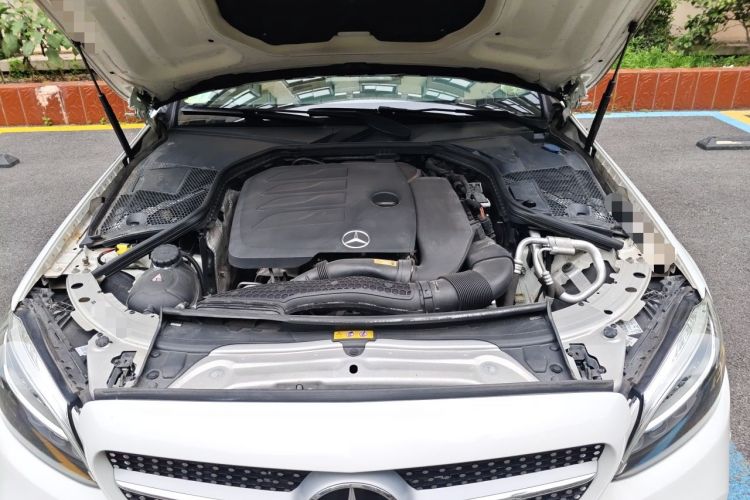 Used Mercedes-Benz C-Class 2020 C 200 Coupe Engine Bay