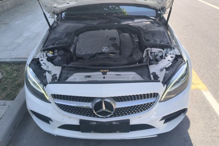 Used Mercedes-Benz C-Class 2020 C 200 L Dynamic Sport Edition Engine Bay
