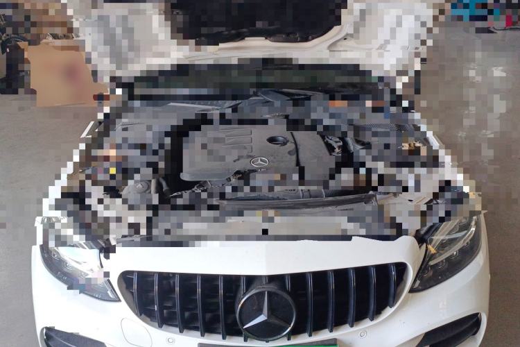 Used Mercedes-Benz C-Class 2020 Facelifted C 260 Estate Engine Bay