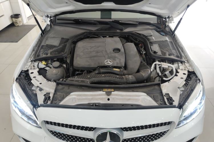 Used Mercedes-Benz C-Class 2020 C 200 Coupe Engine Bay