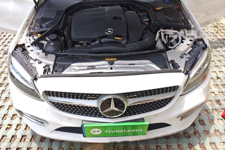 Used Mercedes-Benz C-Class 2020 Updated C 200 L Fashion Edition Engine Bay