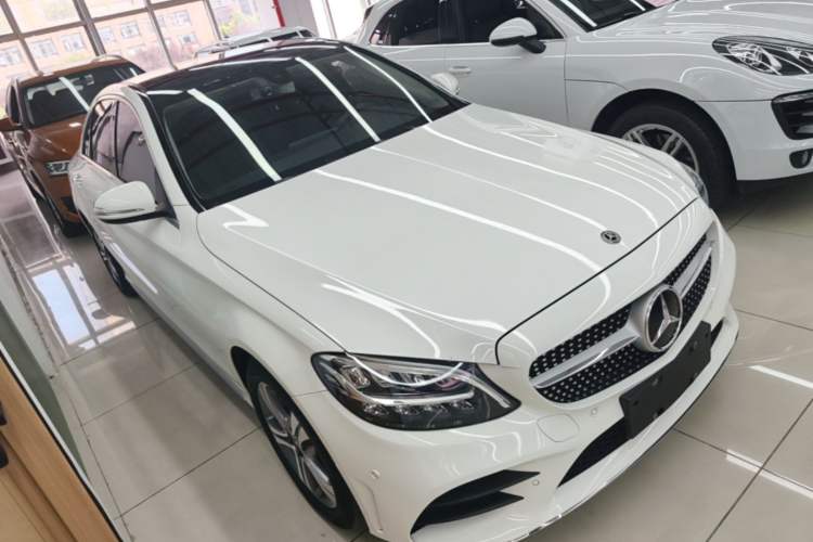 Used Mercedes-Benz C-Class 2020 C 260 L Sport Edition Front Right 45 Deg