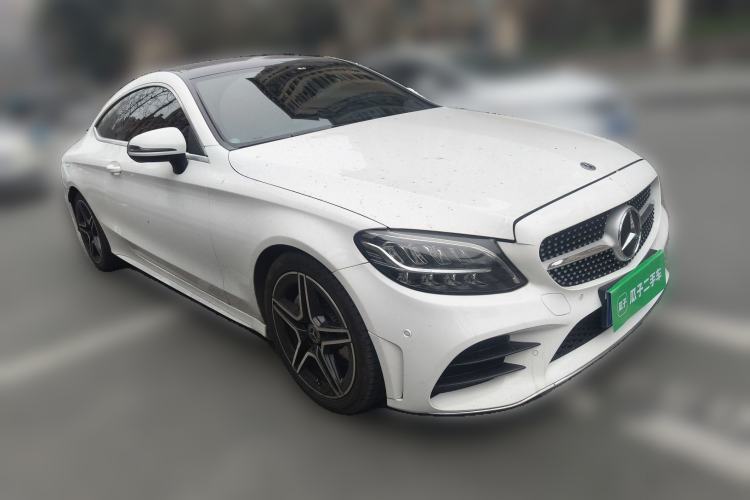 Used Mercedes-Benz C-Class 2020 C 260 Coupe Front Right 45 Deg