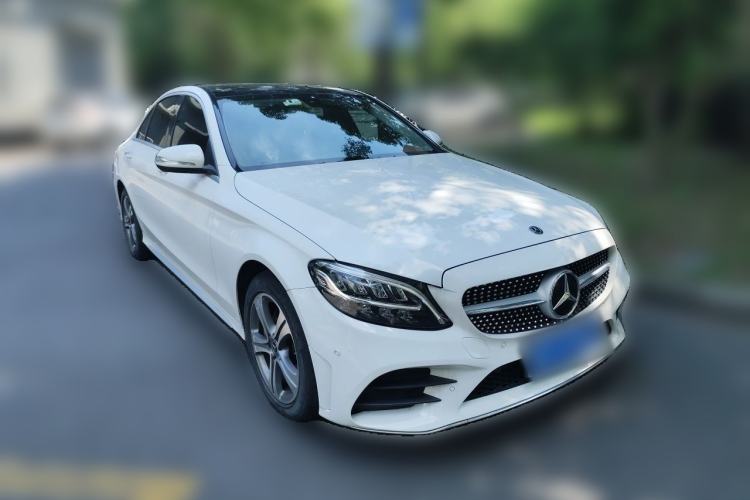 Used Mercedes-Benz C-Class 2020 C 260 L Sport Edition Front Right 45 Deg