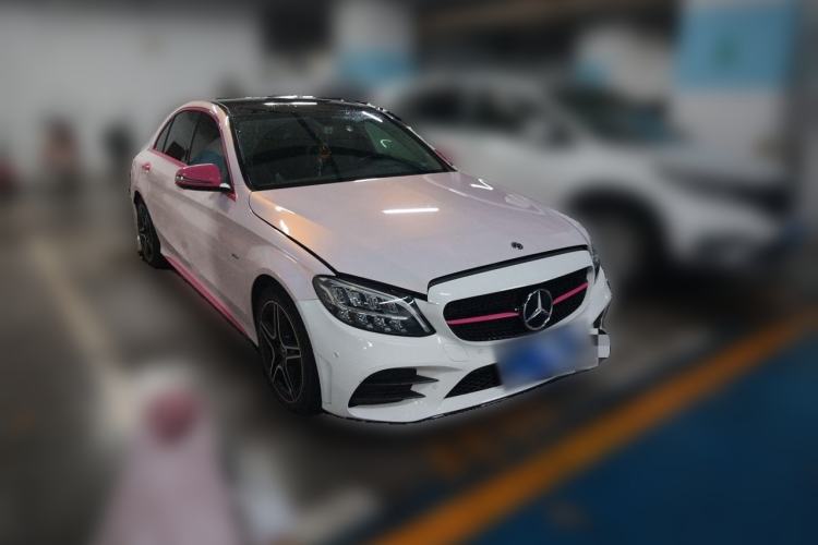 Used Mercedes-Benz C-Class 2020 Facelift C 260 L 4MATIC Front Right 45 Deg