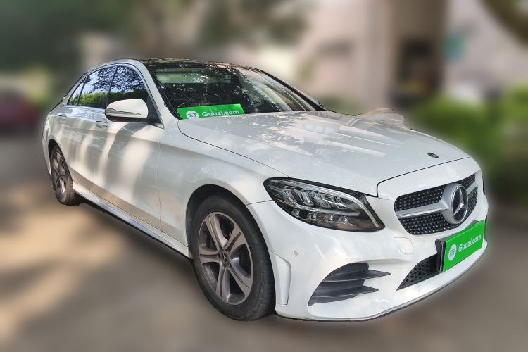 Used Mercedes-Benz C-Class 2020 C 260 L Sport Edition Front Right 45 Deg