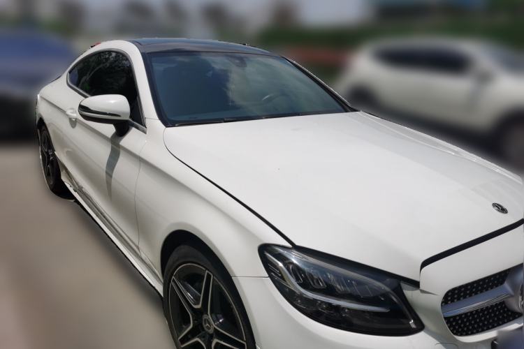Used Mercedes-Benz C-Class 2020 C 260 Coupe Front Right 45 Deg
