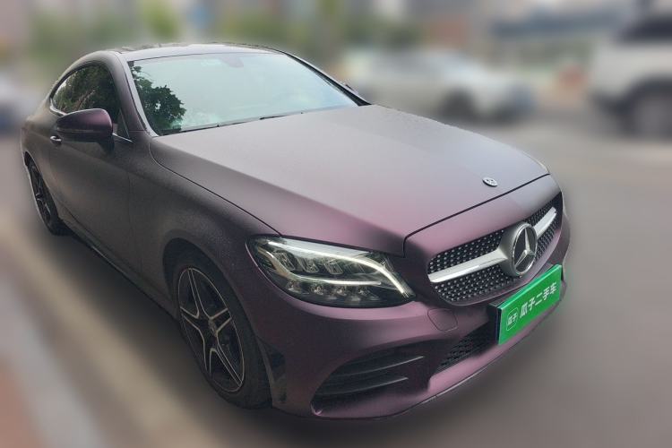 Used Mercedes-Benz C-Class 2020 C 260 Coupe Front Right 45 Deg