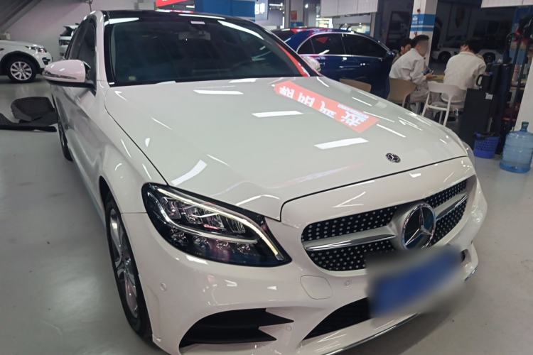 Used Mercedes-Benz C-Class 2020 C 260 L Sport Edition Front Right 45 Deg