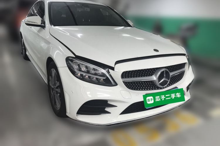 Used Mercedes-Benz C-Class 2020 C 200 L Fashion Edition Sport Version Front Right 45 Deg
