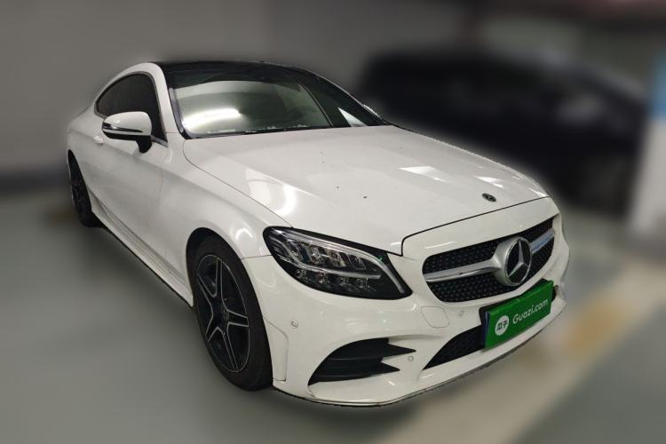 Used Mercedes-Benz C-Class 2020 C 260 Coupe Front Right 45 Deg