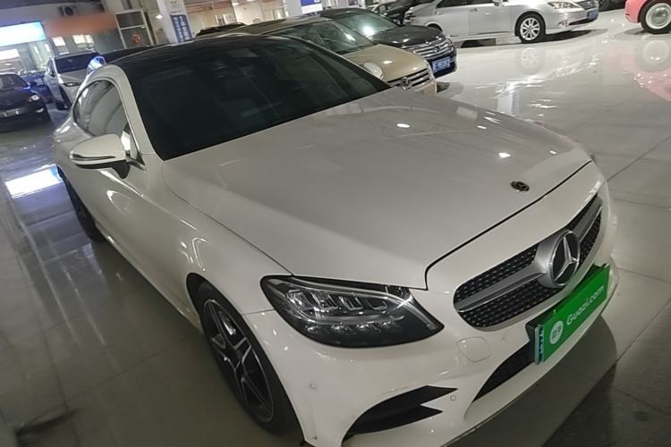 Used Mercedes-Benz C-Class 2020 C 260 Coupe Front Right 45 Deg