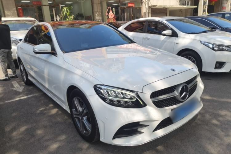 Used Mercedes-Benz C-Class 2020 C 260 L Sport Edition Front Right 45 Deg