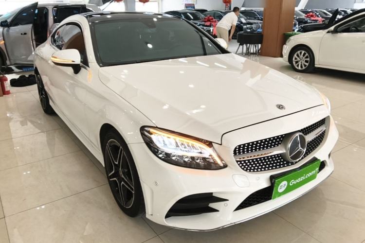 Used Mercedes-Benz C-Class 2020 C 260 Coupe Front Right 45 Deg