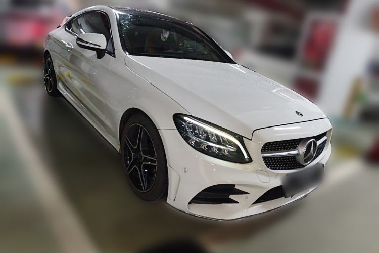 Used Mercedes-Benz C-Class 2020 C 260 Coupe Front Right 45 Deg
