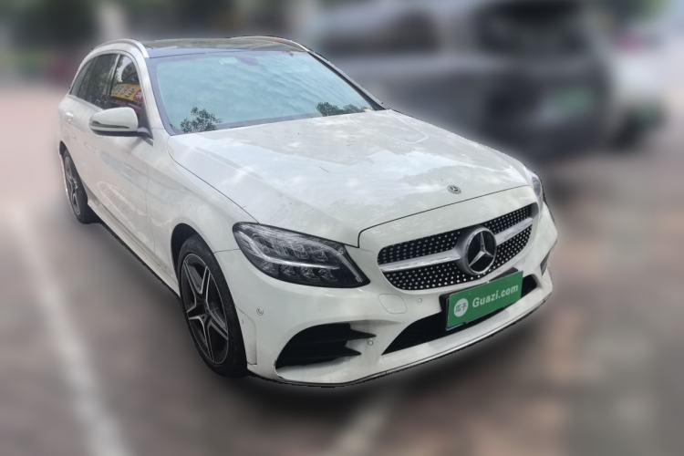 Used Mercedes-Benz C-Class 2020 C 260 Estate Front Right 45 Deg