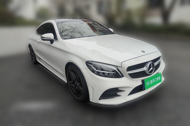 Used Mercedes-Benz C-Class 2020 C 260 Coupe Front Right 45 Deg