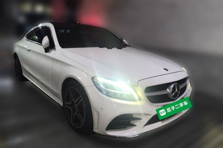Used Mercedes-Benz C-Class 2020 C 260 Coupe Front Right 45 Deg
