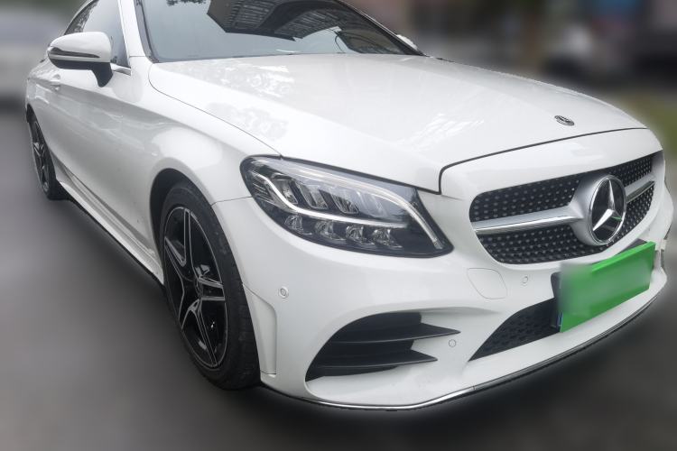 Used Mercedes-Benz C-Class 2020 C 260 Coupe Front Right 45 Deg