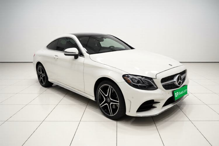 Used Mercedes-Benz C-Class 2020 C 260 Coupe Front Right 45 Deg