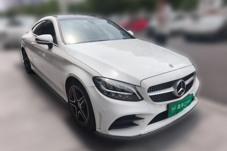 Used Mercedes-Benz C-Class 2020 C 260 Coupe Front Right 45 Deg